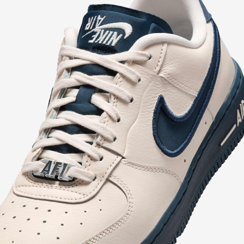 Nike Air Force 1 Dance, Marfil Pálido/Plata/Azul Marino Militar, hi-res