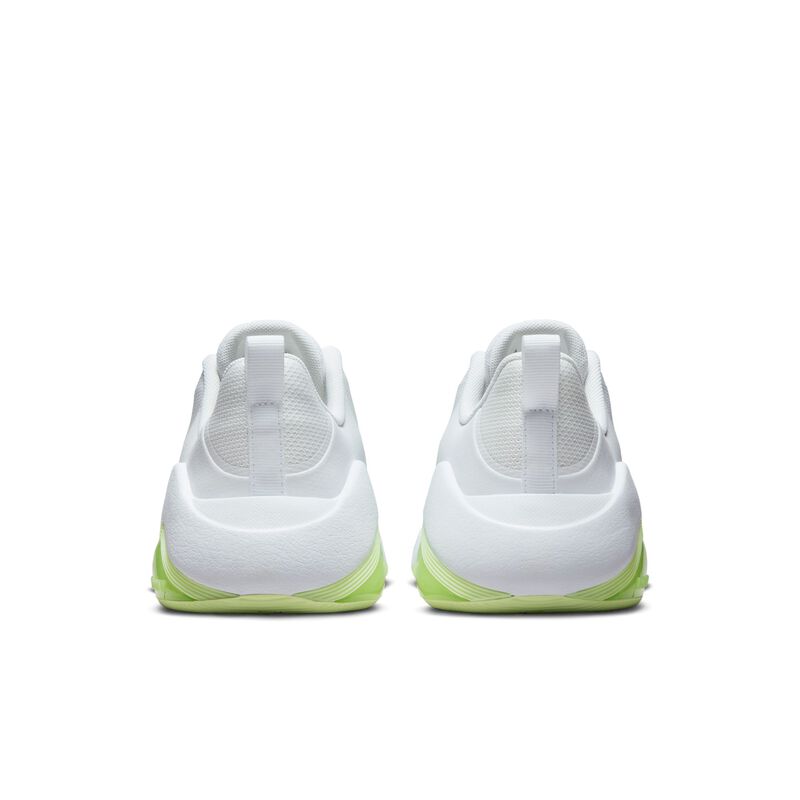 Nike Bella 7, Blanco/Barely Volt/Plata metalizado, hi-res