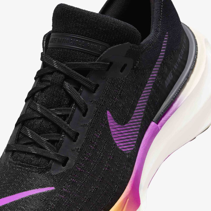 Nike Invincible 3, Negro/Naranja Láser/Leche De Coco/Hipervioleta, hi-res