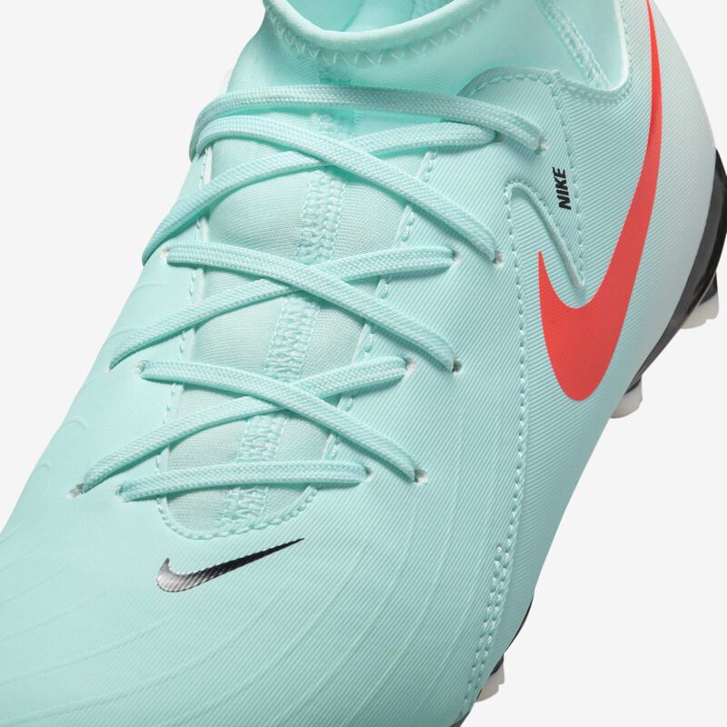 Nike Jr. Phantom Luna 2 Academy, Menta/Sombrío Apagado/Rojo Atómico, hi-res