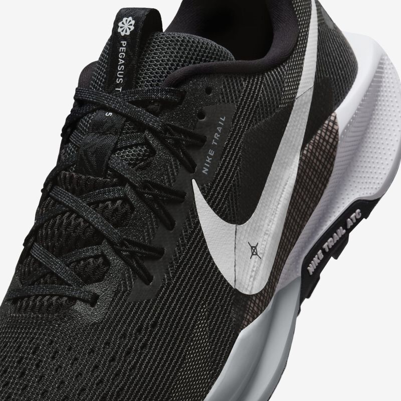 Nike Pegasus Trail 5, Negro/Antracita/Gris lobo/Blanco, hi-res