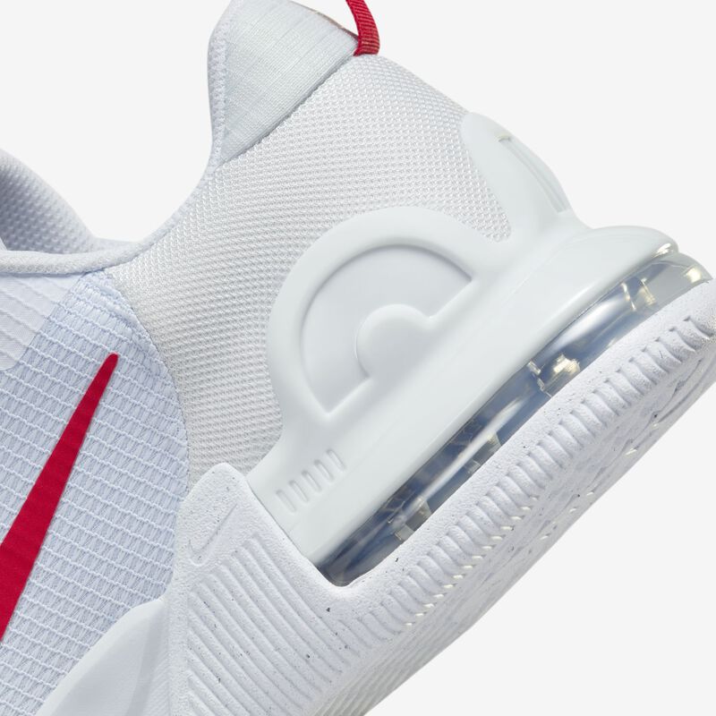 Nike Air Max Alpha Trainer 5, Fútbol Gris/Platino puro/Blanco/Rojo Universidad, hi-res