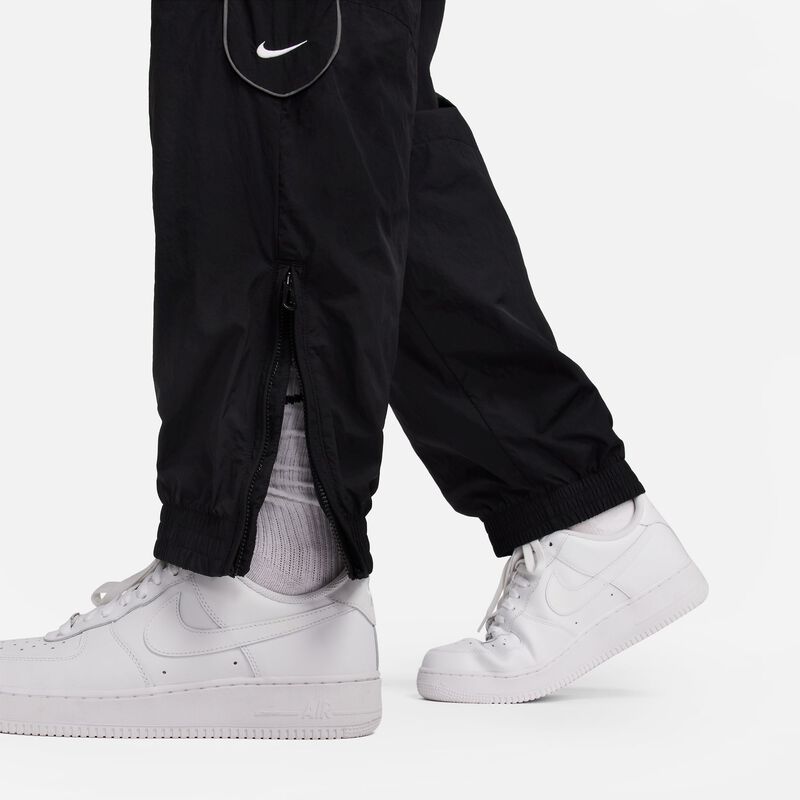 Nike Solo Swoosh, Negro/Blanco, hi-res