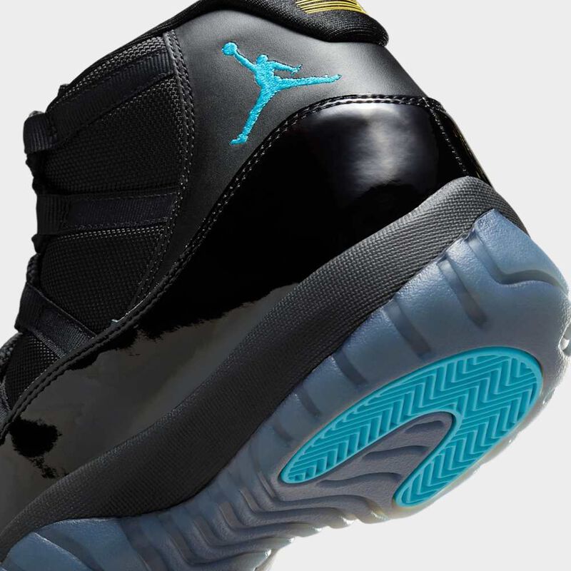 Air Jordan 11 Retro "Gamma Blue", Negro/Azul gamma/Ma&iacute;z universitario, hi-res