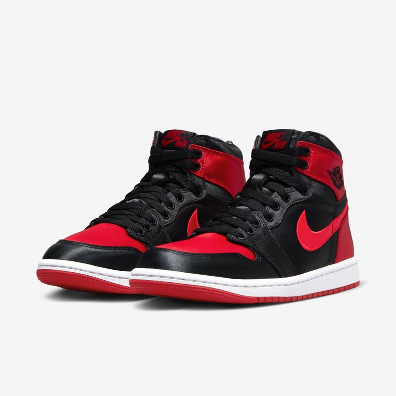 Air Jordan 1 Retro High OG, Negro/Blanco/Rojo universitario, hi-res