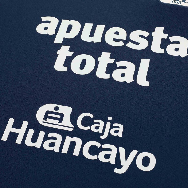 Nike Camiseta Alianza Lima 2025 Visita Estampada, Azul Marino/Blanco/Dorado, hi-res