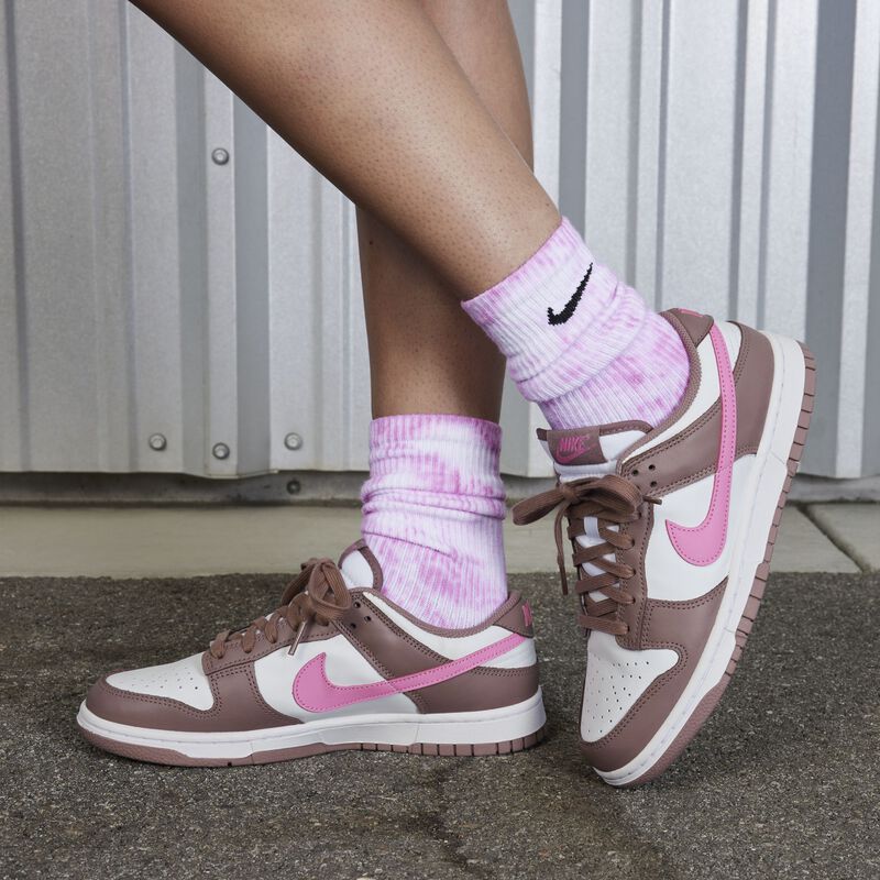 Nike Dunk Low, Malva ahumado/Rosa juguetón-Blanco, hi-res