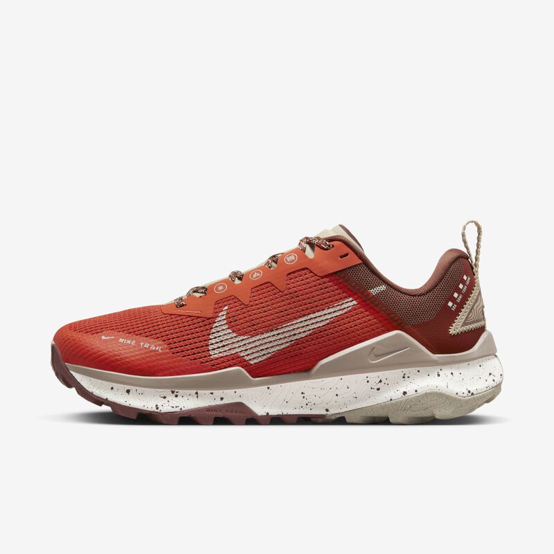 Nike Wildhorse 8, Rojo Picante/Pony oscuro/Gris topo difuso/Vela, hi-res
