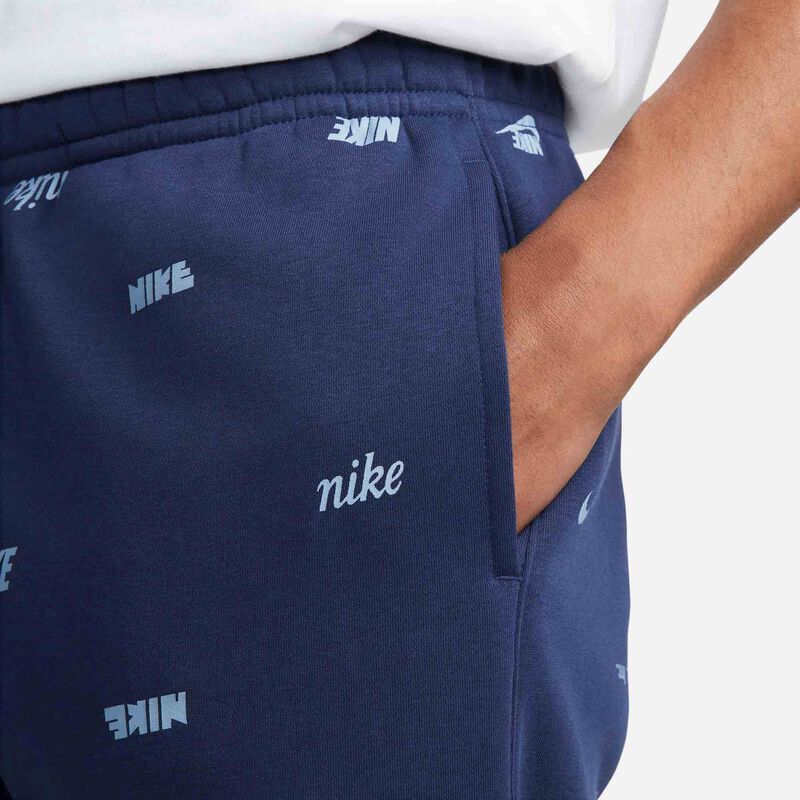 Nike Club Fleece, Azul marino medianoche/Pizarra ceniza, hi-res
