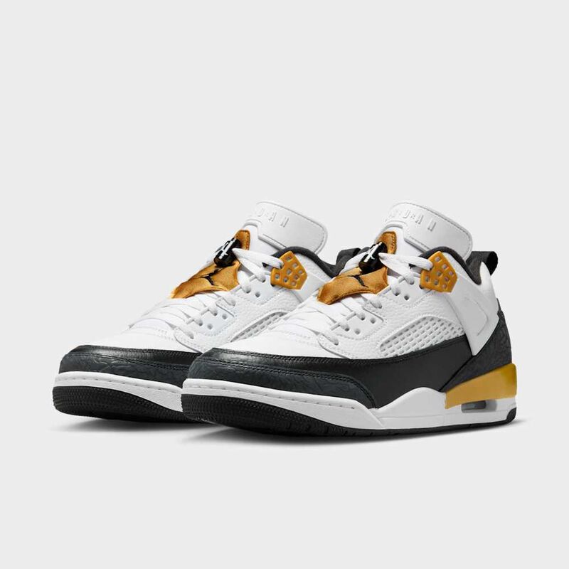 Jordan Spizike Low, Blanco/Negro-Oro Metalizado, hi-res