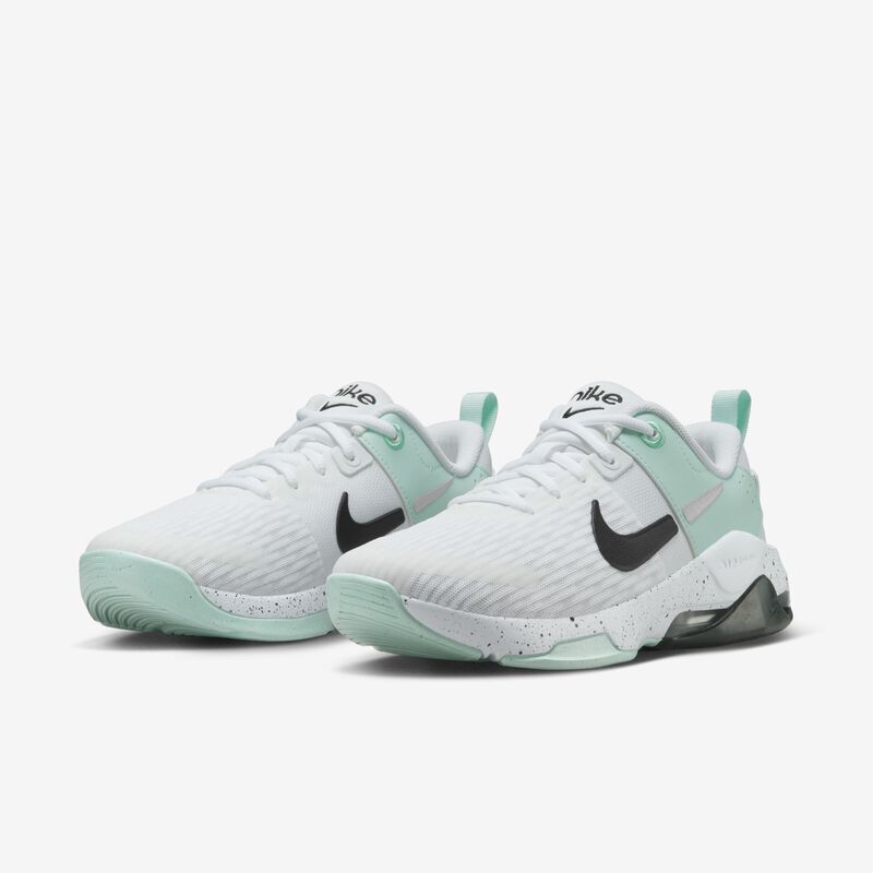 Nike Zoom Bella 6, Blanco/Hielo jade/Aumento esmeralda/Negro, hi-res