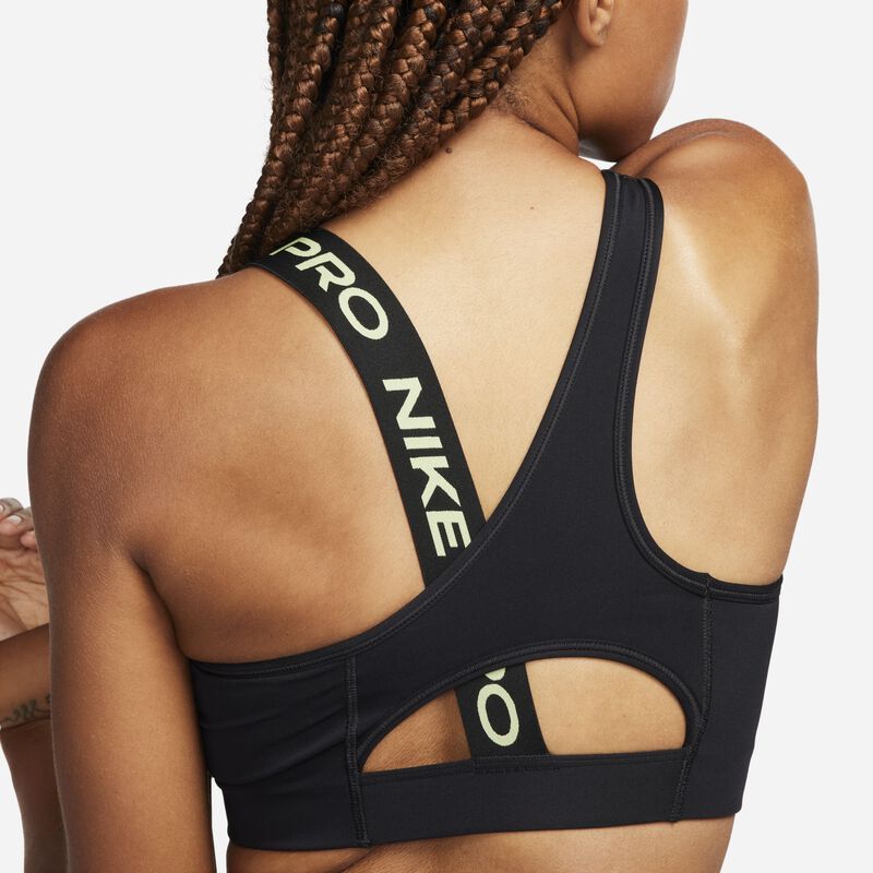 Nike Pro Swoosh, Negro/Toque de limón claro/Toque de limón claro, hi-res