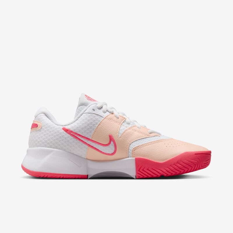 NikeCourt Lite 4, Blanco/Tinte Carmesí/Rosa Margarita/Ponche Cálido, hi-res