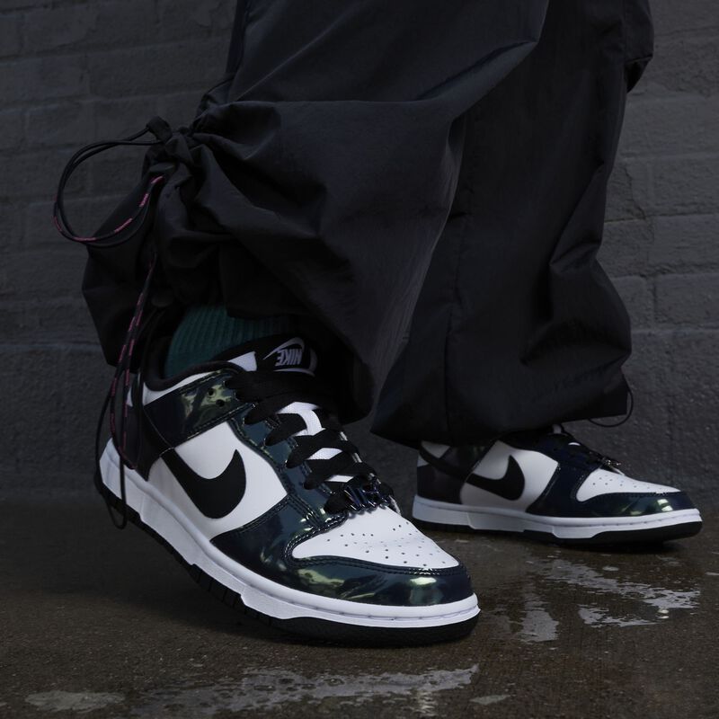 Nike Dunk Low SE, Negro/Negro-Multicolor-Blanco, hi-res