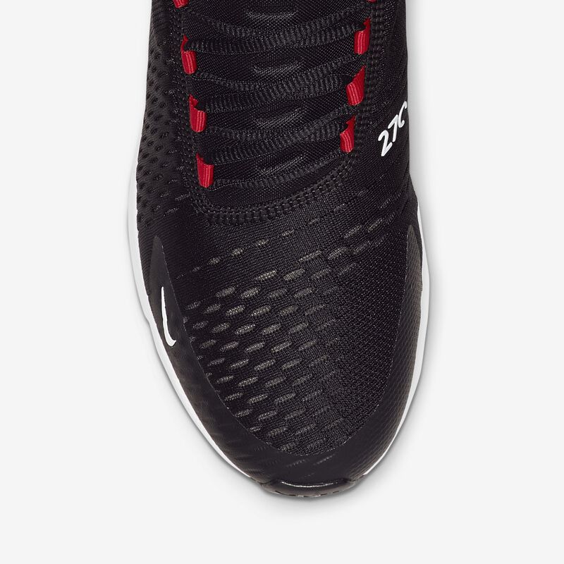Nike Air Max 270, Negro/Blanco-Rojo Universidad-Antracita, hi-res