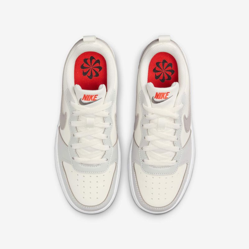 Nike Court Borough Low Recraft, Vela/Polvo Fotón/Rojo Picante/Gris Universitario, hi-res