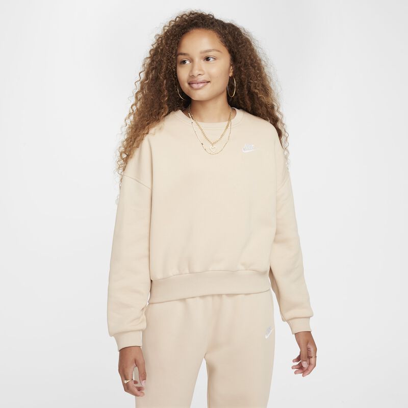 Nike Sportswear Club Fleece, Deriva De Arena/Blanco, hi-res