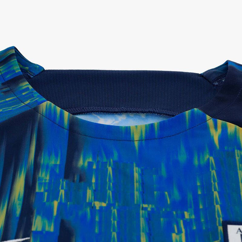 Nike Polo Manga Corta Alianza Lima 2024 para hombre, Azul/Dorado, hi-res