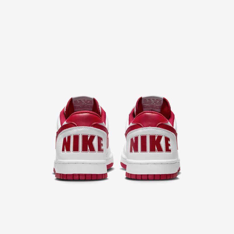 Nike Big Low, Gimnasio Blanco/Rojo, hi-res