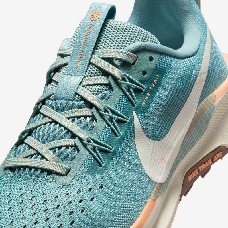 Nike Pegasus Trail 5, Cañón/Marrón visón/Tiza naranja/Perla suave, hi-res