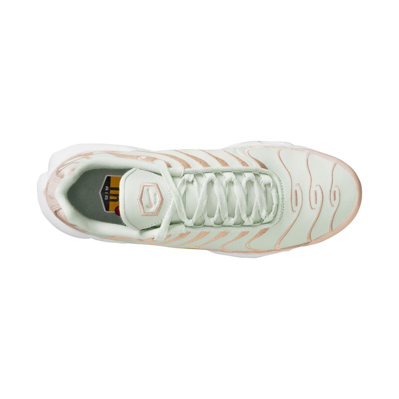 Nike Air Max Plus PRM, Blanco Cumbre/Vainilla Pálido-Verde de Arena, hi-res