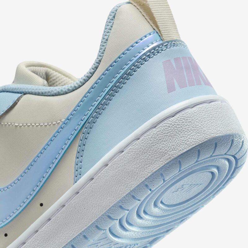 Nike Court Borough Low Recraft, Perla suave/Hortensias/Blanco/Azul celestino, hi-res