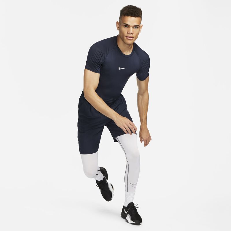 Nike Pro, Obsidian/Blanco, hi-res