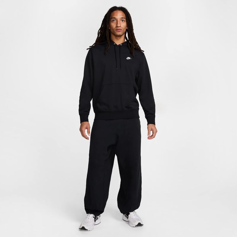 Nike Club, Negro/Negro/Blanco, hi-res