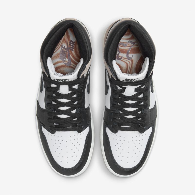 Air Jordan 1 Retro High OG, Negro/Leyenda Media Marrón-Blanco-Vela, hi-res
