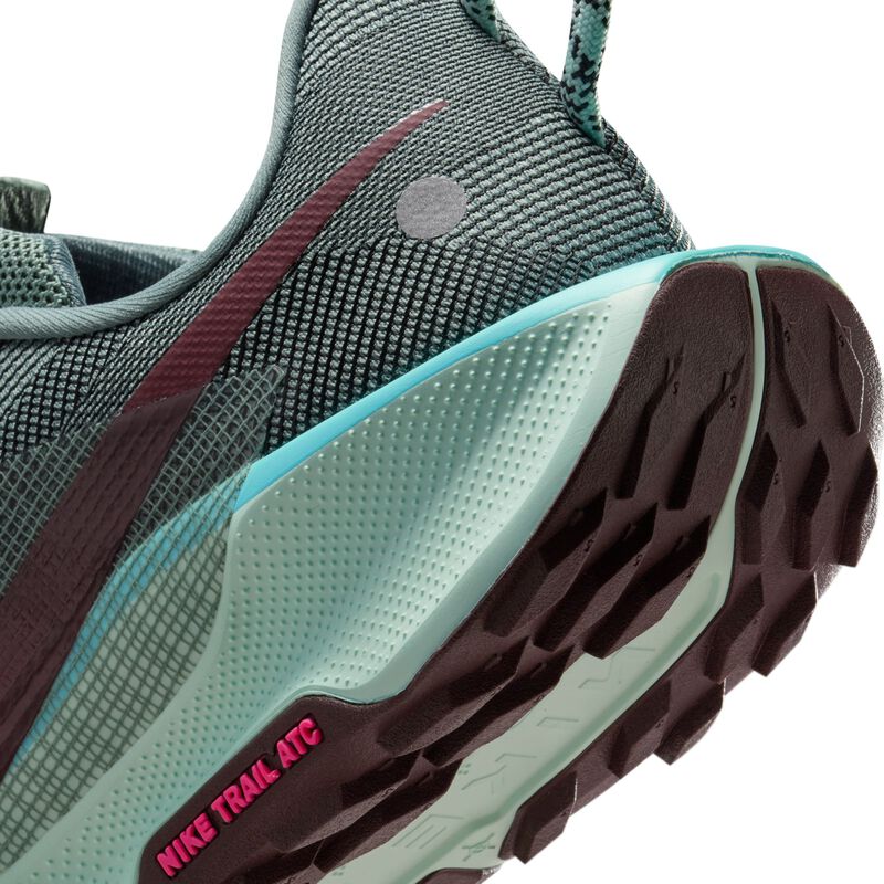 Nike Pegasus Trail 5, Verde Arcilla/Menta Espuma Turq-Algas-Burdeos Crush-Hyper Pink, hi-res