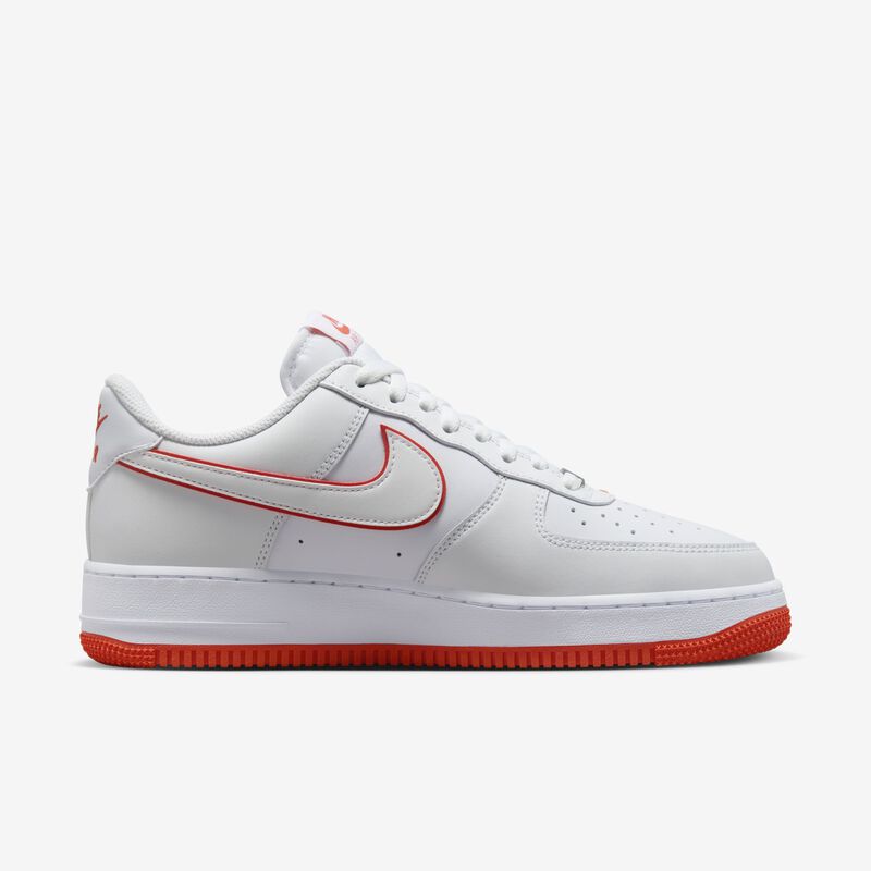 Nike Air Force 1 '07, Blanco/Rojo picante/Blanco, hi-res