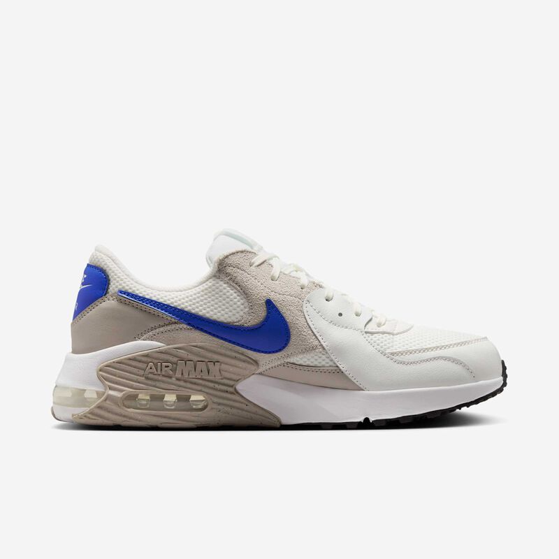 Nike Air Max Excee, Blanco Cumbre/Gris Vasto/Gris Universitario/Azul Carrera, hi-res