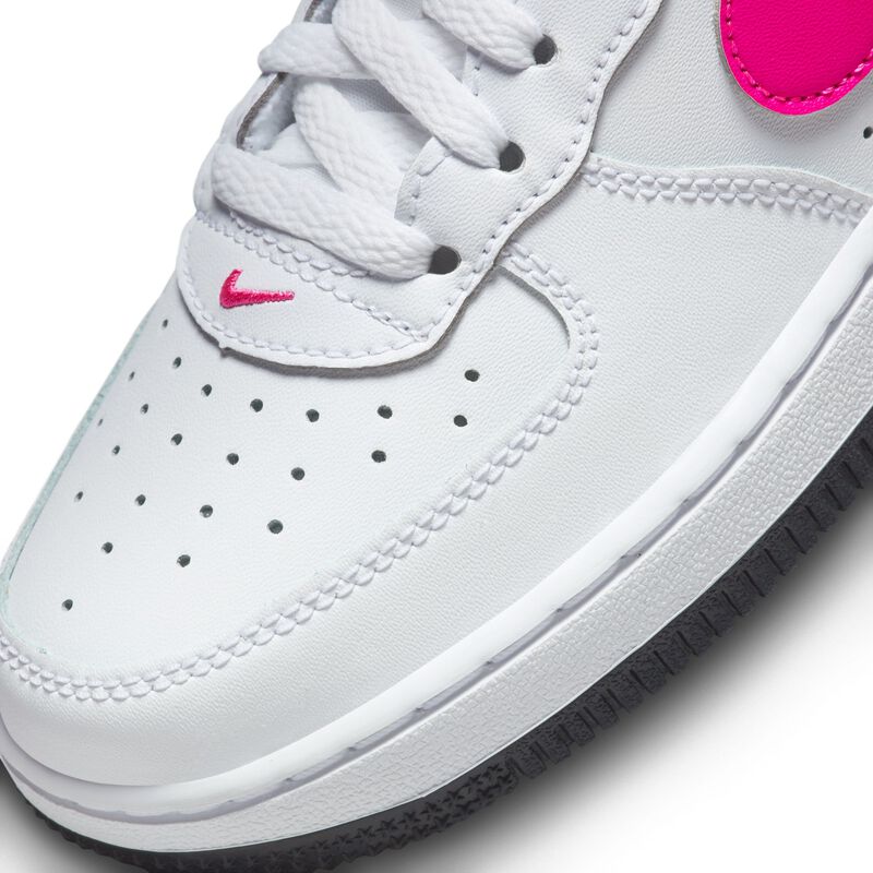 Nike Force 1, Blanco/Obsidiana oscuro/Rosa feroz, hi-res