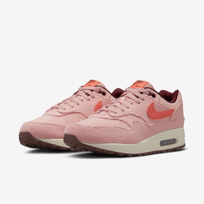 Nike Air Max 1 Premium, Polvo de Coral/Marrón buey/Vela/Coral brillante, hi-res