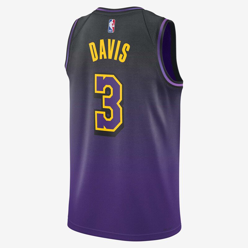 Anthony Davis Los Angeles Lakers 2024/25 City Edition, Morado campo, hi-res