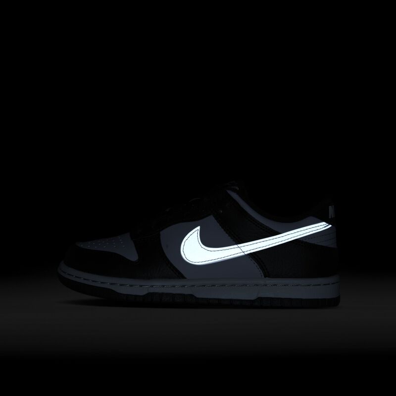 Nike Dunk Low, Negro/Gris Lobo, hi-res