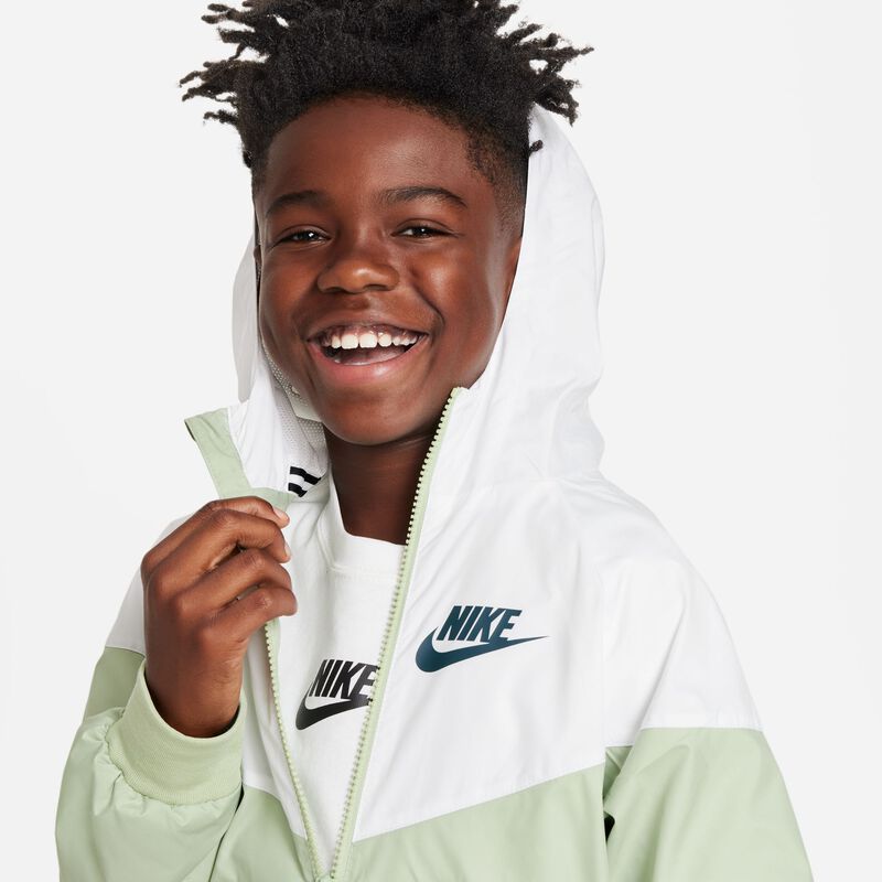 Nike Sportswear Windrunner, Rocío de miel/Blanco/Jungla profunda/Rocío de miel, hi-res