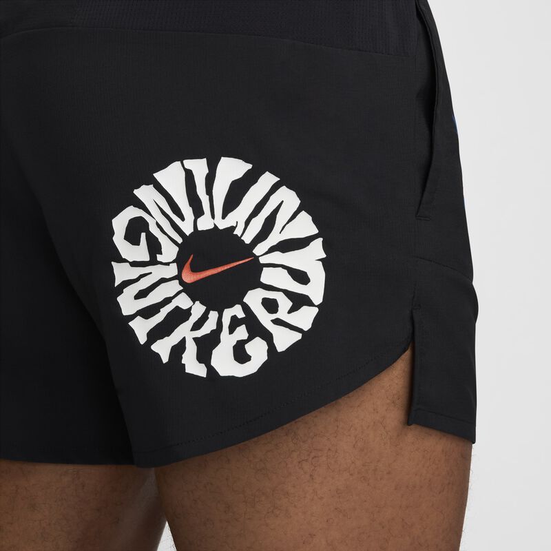 Nike Stride Run Energy, Negro/Negro/Azul Foto Claro, hi-res