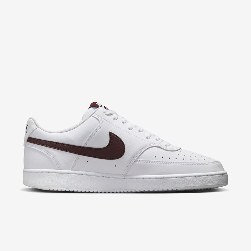 Nike Court Vision Low Next Nature, Blanco/Burdeos Enérgico, hi-res