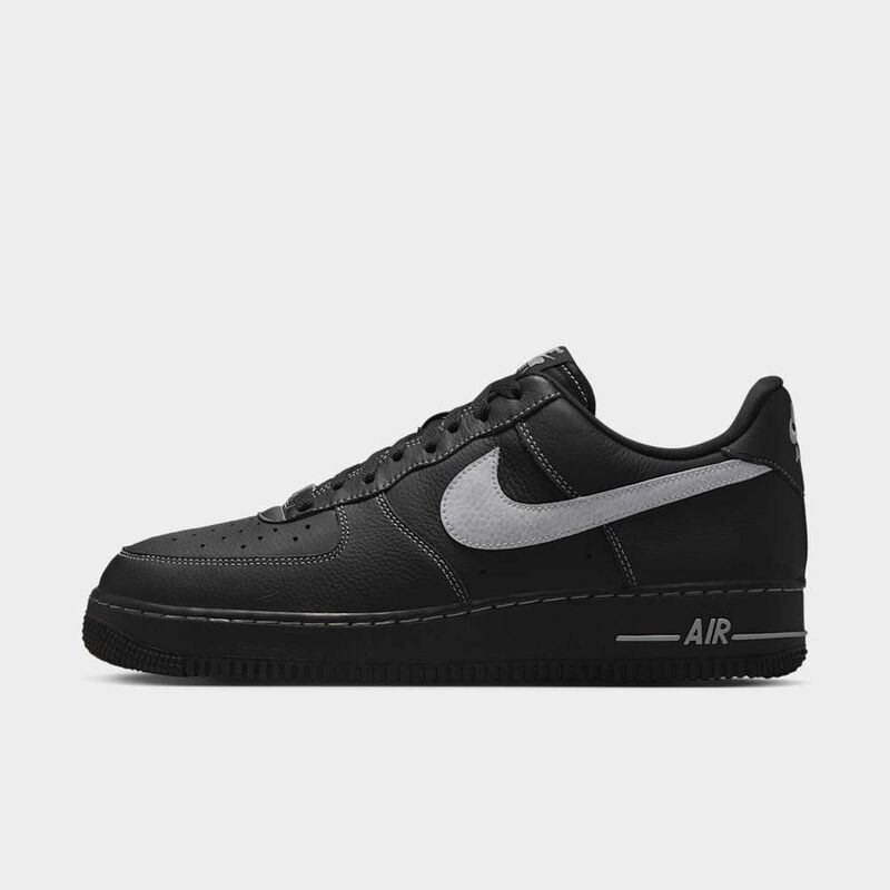 Nike Air Force 1 '07 LV8, Negro/Gris Lobo, hi-res