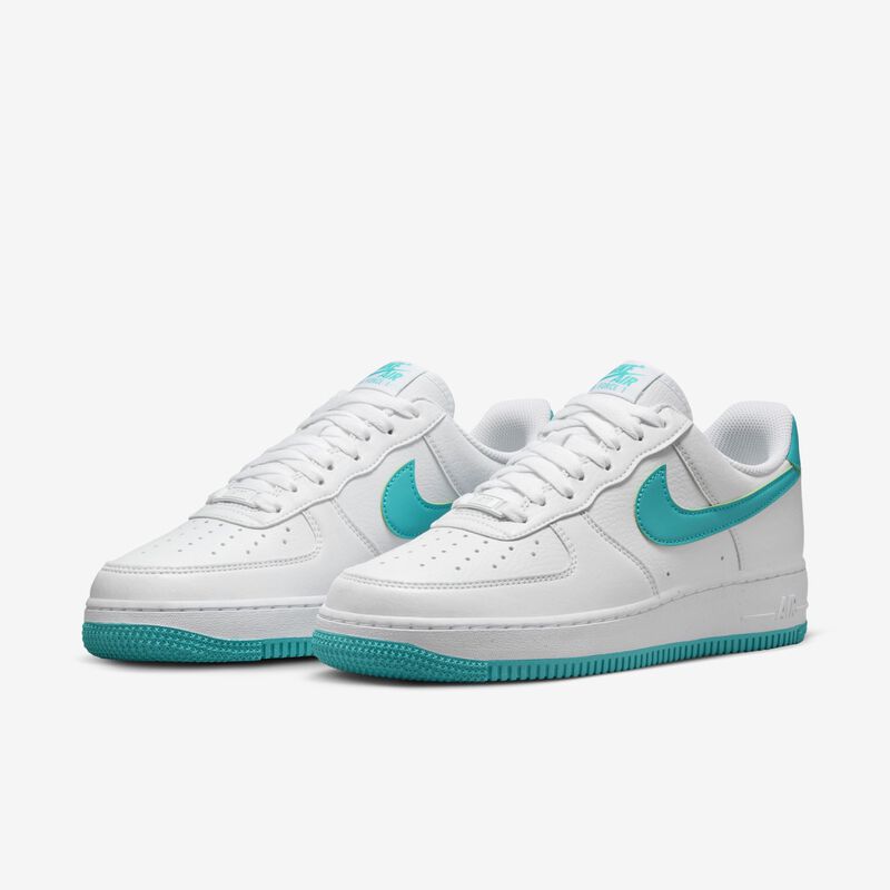 Nike Air Force 1 07 SE, Blanco/Cactus polvoriento-Blanco-Volt, hi-res