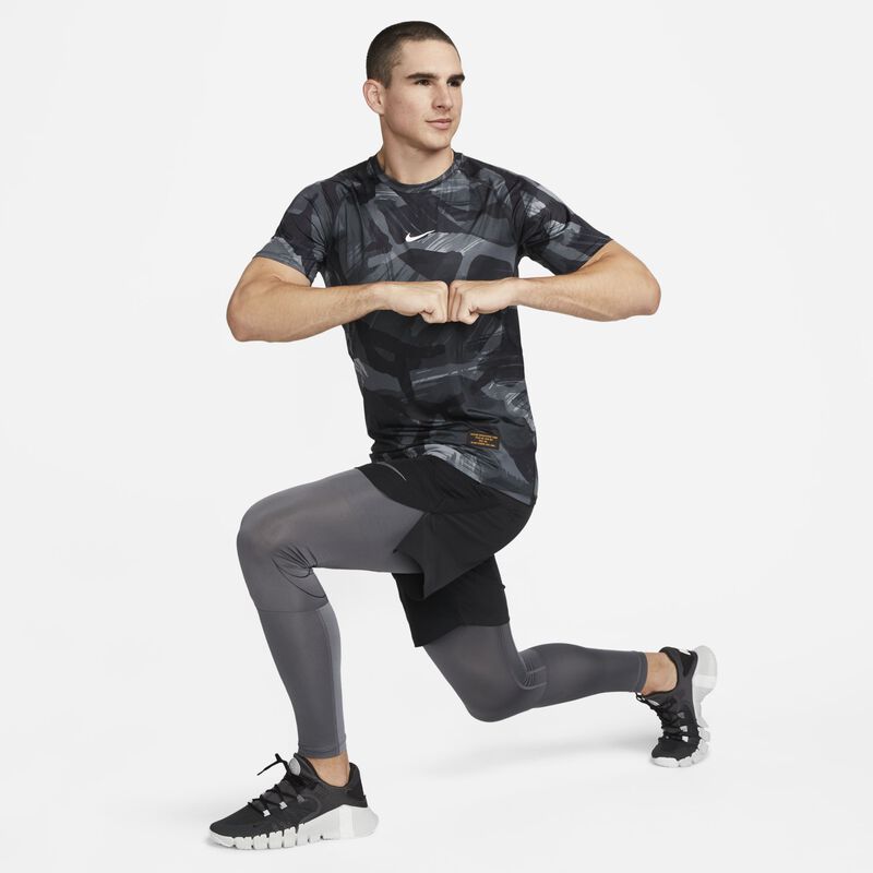 Nike Pro, Negro/Blanco, hi-res
