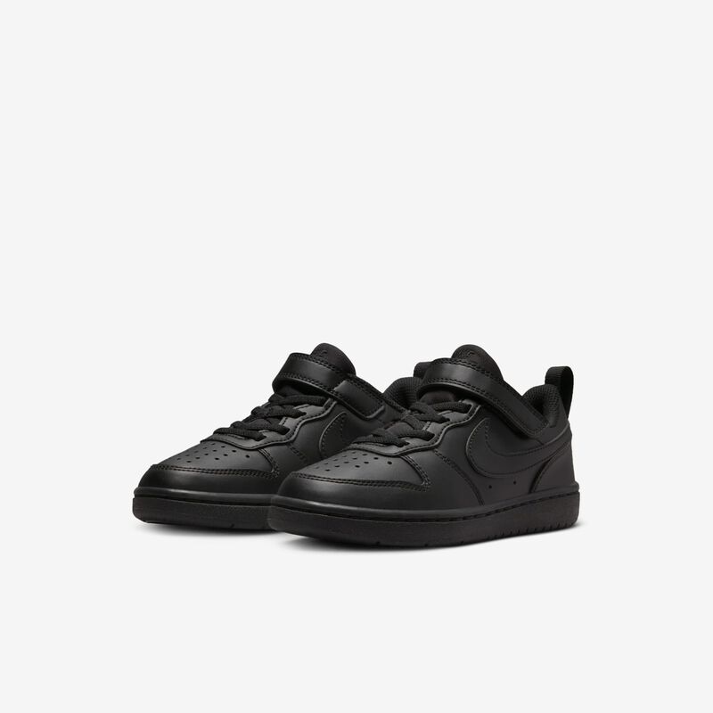 Nike Court Borough Low Recraft, Negro/Negro/Negro, hi-res