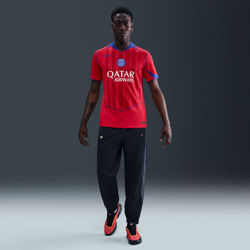 Paris Saint-Germain 2025/26 Stadium Third, Rojo Global/Rojo Deportivo/Hiper Real, hi-res