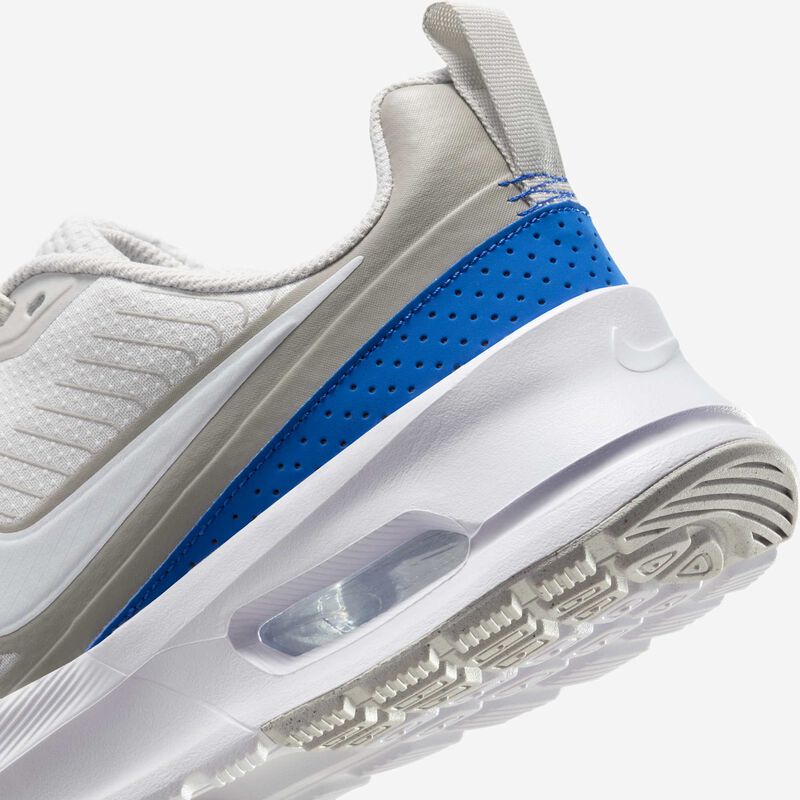 Nike Air Max Nuaxis, Gris Vasto/Gris Universitario/Azul Carrera/Blanco, hi-res