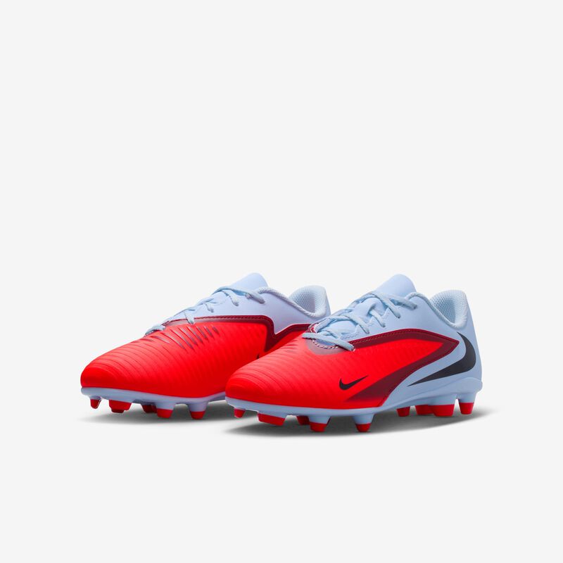 Nike Jr. Phantom 6 Low Club, Tinte royal/Negro/Carmesí brillante, hi-res