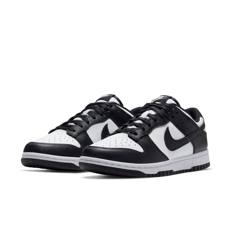 Nike Dunk Low, Blanco/Blanco/Negro, hi-res