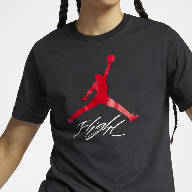 Jordan Jumpman Flight, Negro/Rojo Gimnasio, hi-res