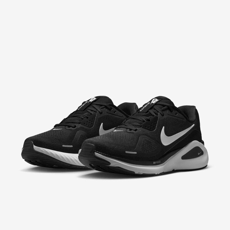 Nike Structure 26, Negro/Blanco-Gris Frío-Plata Metalizado, hi-res