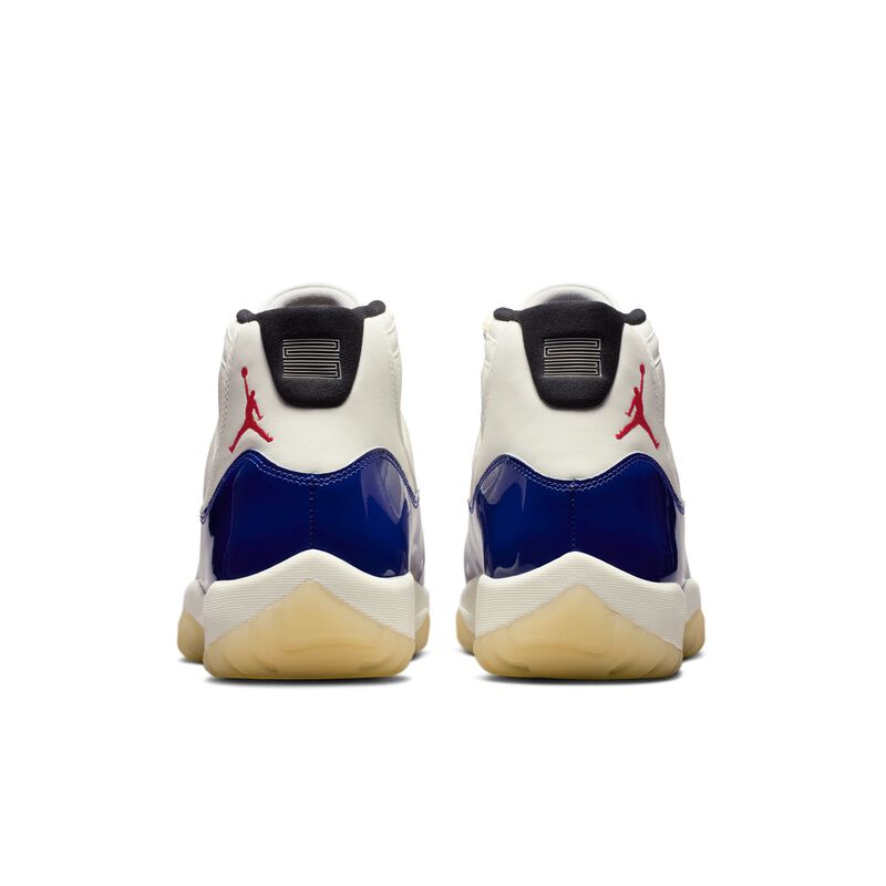 Air Jordan 11 Retro "Rare Air", Azul real intenso/Vela/Negro/Rojo fuego, hi-res